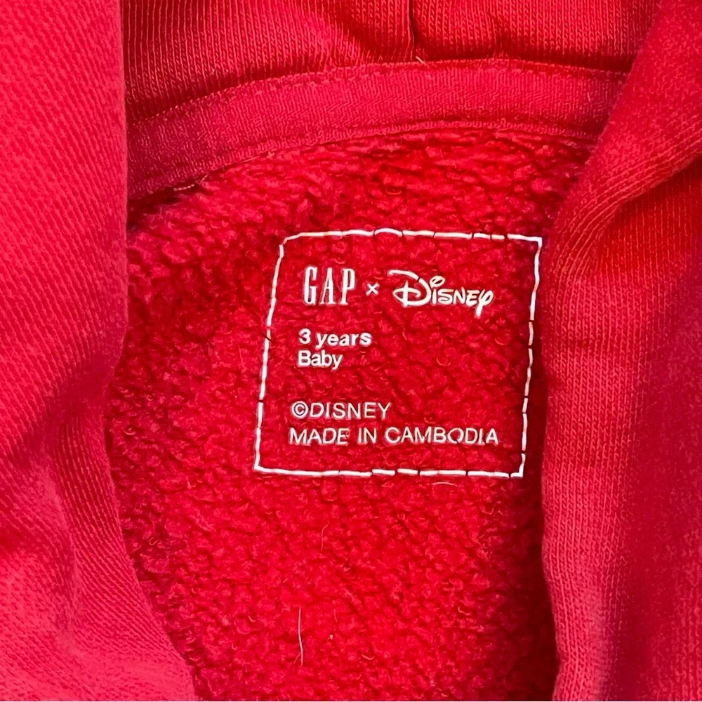 Gap | Disney VintageSoft Minnie Mouse Hoodie | Size: 3T